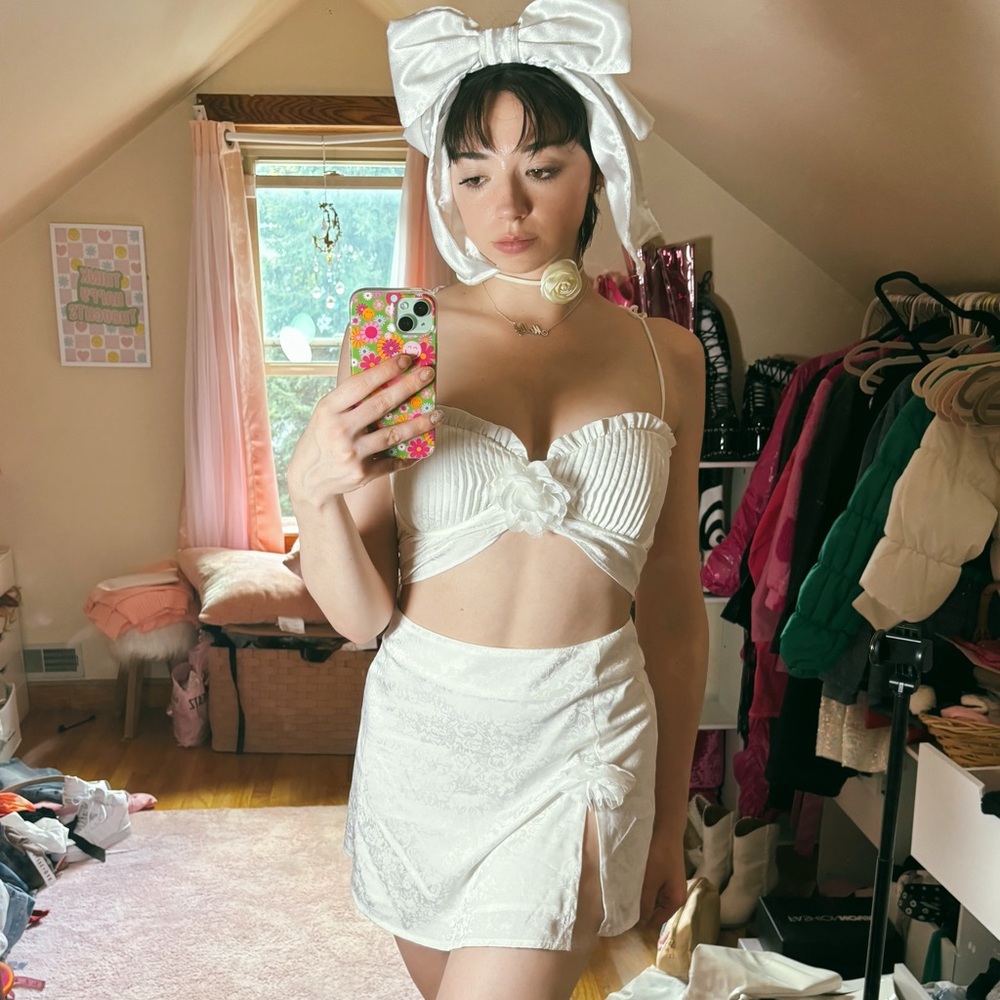 FASHION NOVA Skirt Set Size M